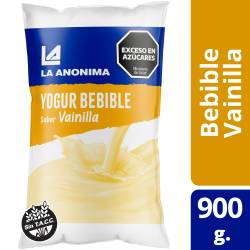 Yogur Sachet Sabor Vainilla La Anónima x 900g.