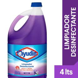 Limpiador Desinfectante Lavanda Ayudin x 4 L.