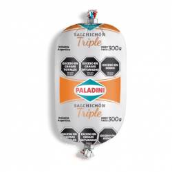 Salchichón Triple Familiar Paladini x 300 g.