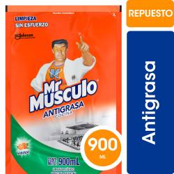 Limpiador de Cocina Mr Musculo Antigrasa Repuesto 900 cc