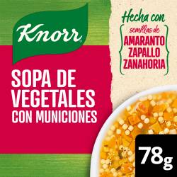 Sopa de Vegetales con Municiones Knorr x 78 g.