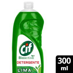 Detergente Liquido Bioactive Lima Cif x 300 cc.