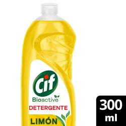 Detergente Liquido Bioactive Limon Cif x 300 cc.