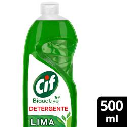 Detergente Liquido Bioactive Lima Cif x 500 cc.