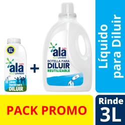 Jabon Liquido Ropa para Diluir Ecolavado Botella + Bidon Ala x 500 cc.