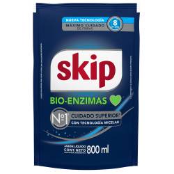 Jabon Liquido para Ropa Bioenzimas Dp Skip x 800 cc.