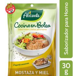 Saborizador + Bolsa Mostaza y Miel Alicante x 30 g.