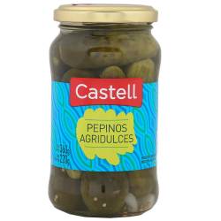 Pepinitos en Vinagre Doy Pack Castell x 150 g.