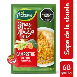Sopa Clara Campestre Alicante x 68 g.