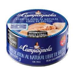 Atún al Natural La Campagnola x 170 g.