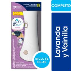 Aromatizante de Ambientes Automático Glade Lavanda y Vainilla Aparato + Repuesto 175g
