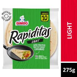 Rapiditas Light x 10 Un. Bimbo x 275 g.