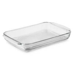 Asadera De Vidrio Grande Pyr O Rey Rectangular