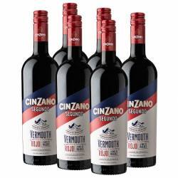 Vermouth Rojo a Base de Malbec Cinzano Segundo x 750 cc.