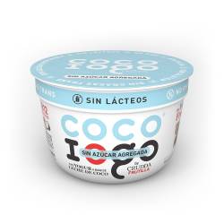 Alimento a Base de Coco sabor Frutilla sin Azúcar Coco Iogo x 160 g.