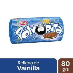 Galletitas Mini Chocolate Rellenas Sabor Vainilla Polvorita x 81 g.