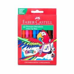 Marcadores Faber Castell Edicción Fiesta x 10