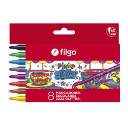 Marcadores Pinto Glitter Filgo