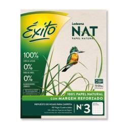 Repuesto Ledesma Nat Cuadriculado 48 Hojas N°3 90 gr