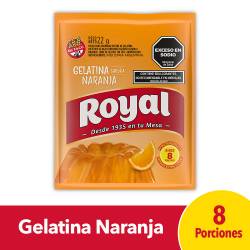 Gelatina en Polvo Naranja Royal x 25 g.