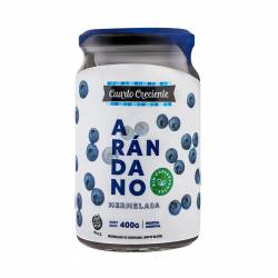 Mermelada con Azúcar Arándanos Cuarto Creciente x 400 g.