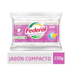 Jabón en Pan Compacto con Suavizante Gran Federal x 150 g.