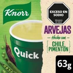 Sopa de Arvejas Chile Quick Knorr x 63 g.