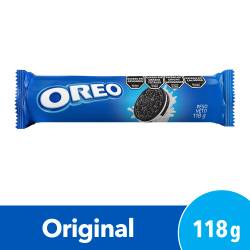 Galletitas de Chocolate Rellenas Sabor Vainilla Oreo x 118 g.