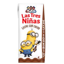 Leche LV Chocolatada Reducida en Lactosa Las Tres Niñas x 200 cc.