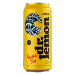 Bebida Alcohólica Tropical Gin Dr. Lemon x 473 cc.