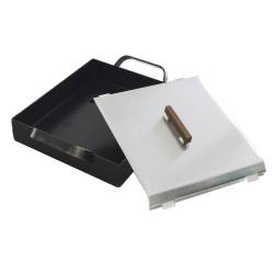 Planchetta Carol de Hierro 1 Hornalla con Tapa de Aluminio