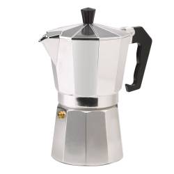 Cafetera Expresso Cocina&Bazar 9 Tazas Gris