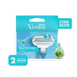 Cartucho Afeitar Mujer Venus 3 x 2 Un.