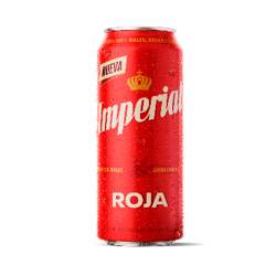 Cerveza Roja Lata Imperial x 473 cc.