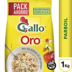 Arroz Parboilizado Bolsa Gallo x 1 Kg.