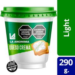 Queso Crema Light La Anónima x 290 g.