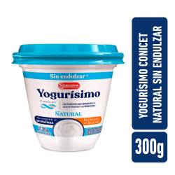Yogur Natural Sin Endulzar Conicet Yogurisimo 300gr