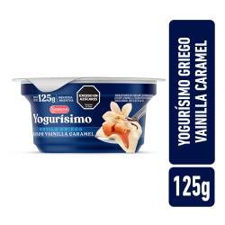 Yogur Griego vainilla caramel Yogurisimo 125g.