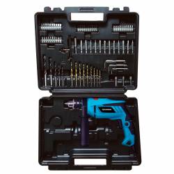 Taladro Percutor Gamma 13mm 710W con Kit