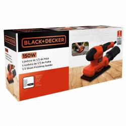 Lijadora Orbital Black & Decker 150 W