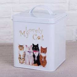 Contenedor de Alimento para gatos 14x14x16 