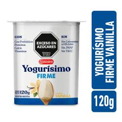 Yogur Firme Vainilla Yogurisimo x 120 g.