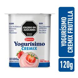 Yogur Cremix frutilla Yogurisimo 120g.