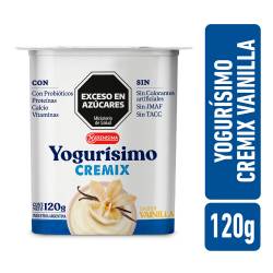 Yogur Cremix vainilla Yogurisimo 120g.