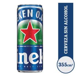 Cerveza sin Alcohol Lata Heineken x 355 cc.