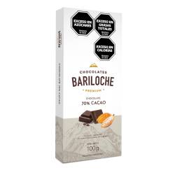 Chocolate 70% Cacao Bariloche Premium x 100 g.
