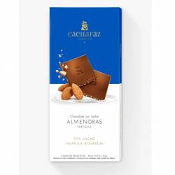 Chocolate con Leche con Almendras Cachafaz x 100 g.