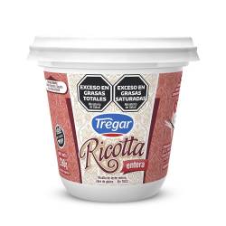 Ricotta Entera Pote Tregar x 290 g.