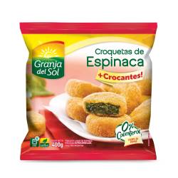Croquetas de Espinaca Granja Del Sol x 400 g.