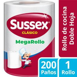 Rollo de cocina Sussex Clásico 200 paños 1 Un.